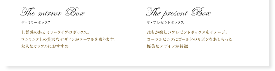 The present Box ザ・プレゼントボックス